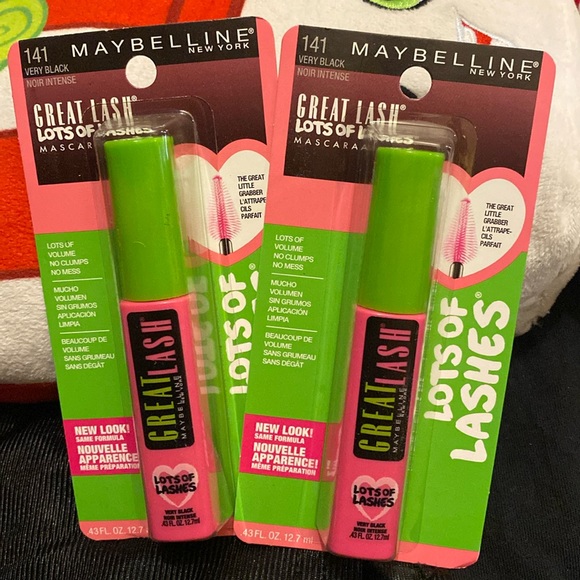 Lot De Mascaras Maybelline - Teinte Noir - Neufs Sous Emballage - Plusieurs Unités